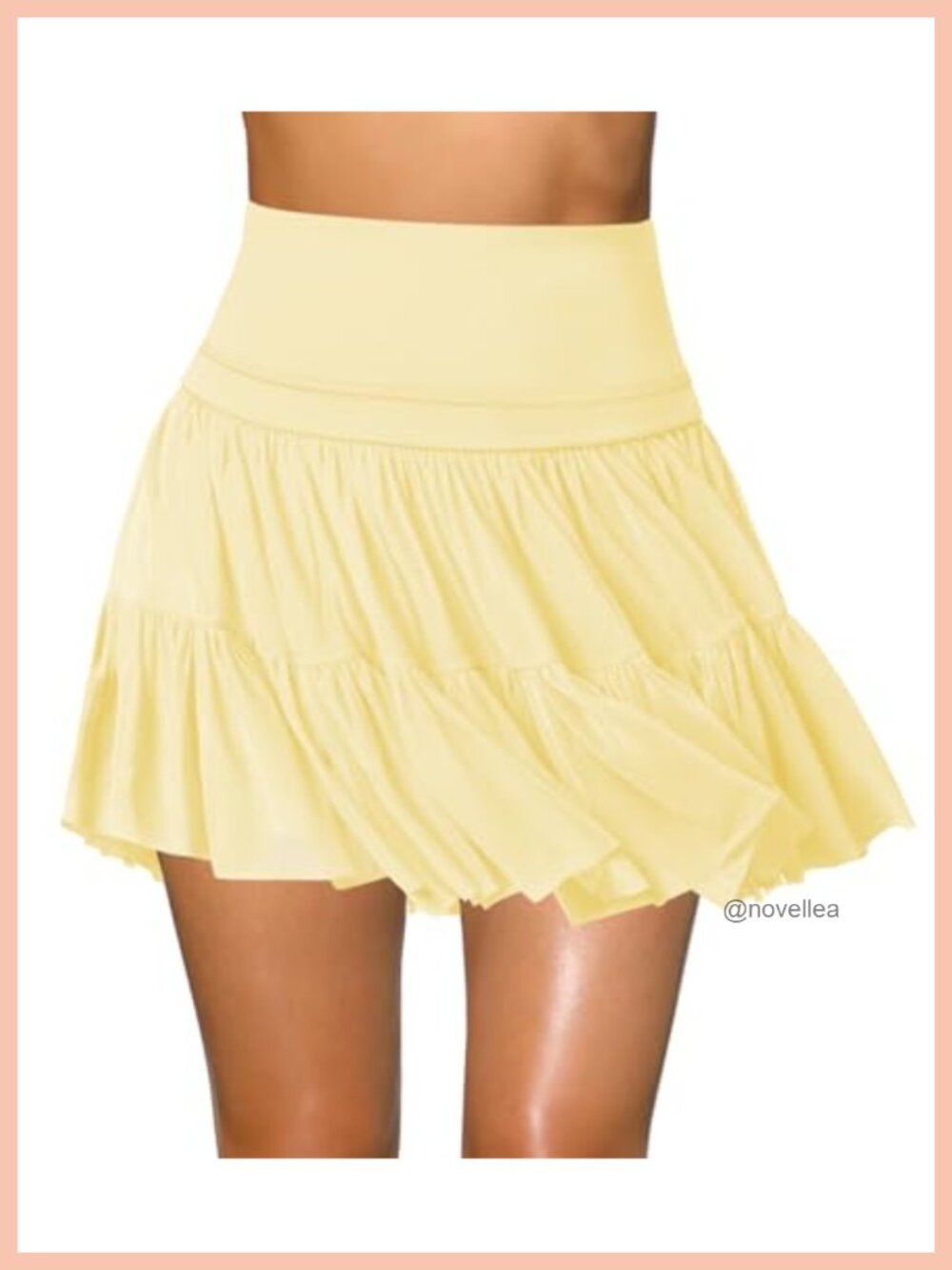 Women's High Waisted Pleated Skort with Pockets